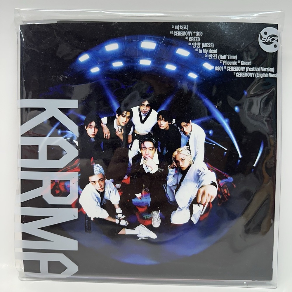 Stray Kids - KARMA (Karma Ver. New‎ CD Photo Book, Photos, Poster Included